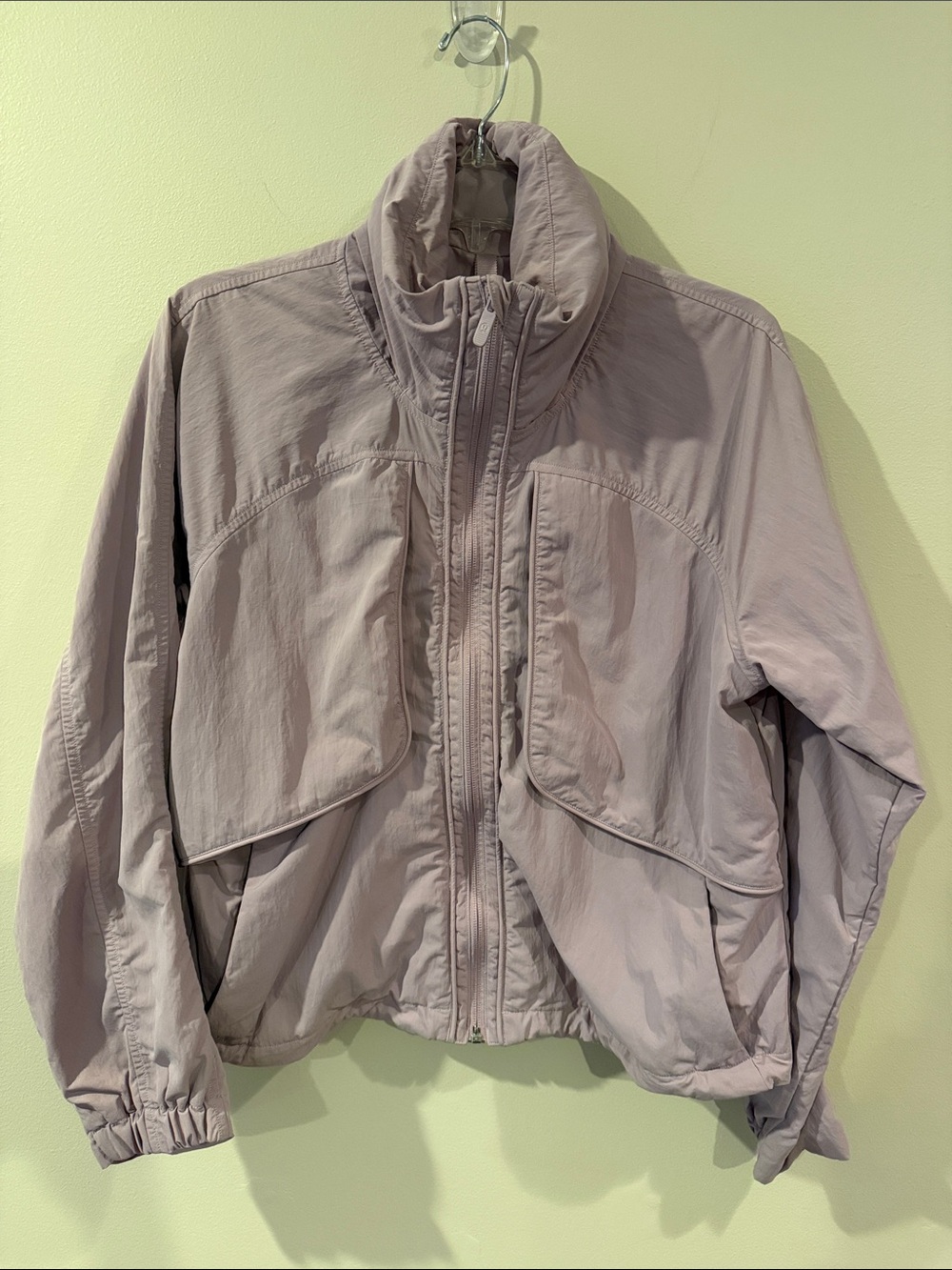 lululemon athletica Always Effortless Light Lavender Lightweight Zip Jacket